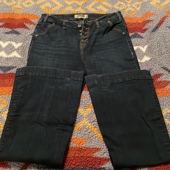 High Rise Rock & Roll Denim Trousers - Picture 3 of 9